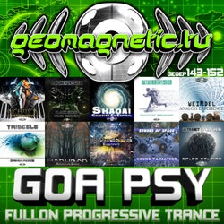 Geomagnetic Records Goa Psy Fullon Progressive Trance EP's 143 - 152