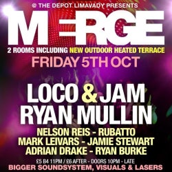 5th October Merge ClubNite Chart