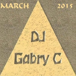 Gabry C March 2015 top ten chart