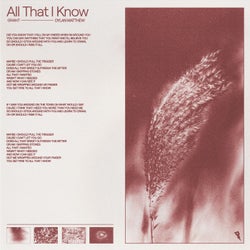 All That I Know