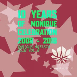 10 Years Of Monique Celebration 2008 - 2018 Vol.8