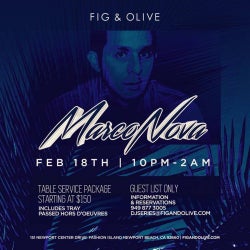 FIG & OLIVE DJ SERIES