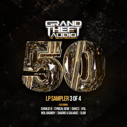 Grand Theft Audio 50 LP Sampler 3 of 4