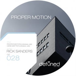 RICK SANDERS - PROPER MOTION CHART
