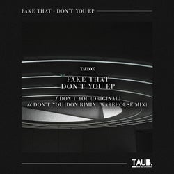 Fake That - Don't You EP