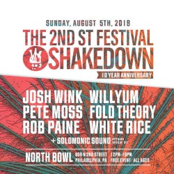 Shakedown 2nd St Festival 8/5/18