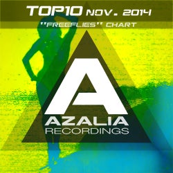 Azalia TOP10 "Freeflies" Nov.2014 Chart