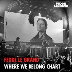 Fedde Le Grand's "Where We Belong" chart