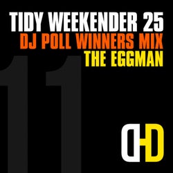 Tidy Weekender 25: DJ Poll Winners Mix 11 - Eggman