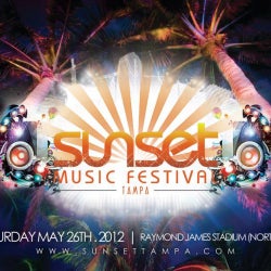 May Sunset Music Festival Chart