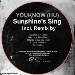 Sunshine's Sing (Various Artists Remixes)
