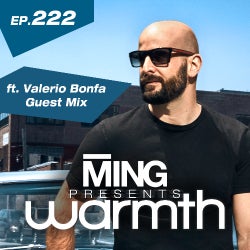 EP 222 - MING PRESENTS ‘WARMTH’ - TRACK CHART