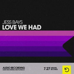 Love We Had (Extended Mix)