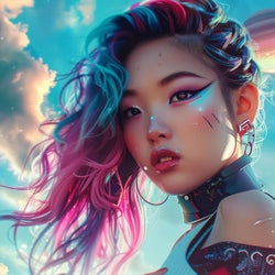 Traversing the Boundless Cosmos: An Odyssey of Neon Lights and Ambient Soundscapes