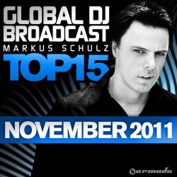 Global DJ Broadcast Top 15 - November 2011
