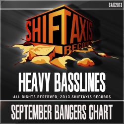ShiftAxis Records "Heavy Basslines" Chart