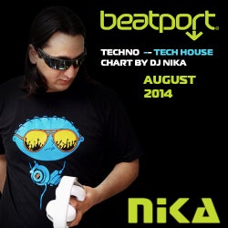 TECHNO - TECH HOUSE AUGUST 2014 CHART