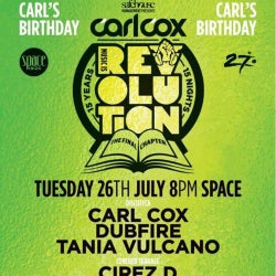 Fran ular@space ibiza carl cox revolution