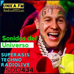 SUPERASIS SDU434 TECHNO RADIOLIVE TRACKLIST