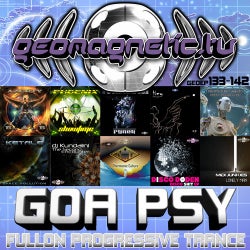 Geomagnetic Records Goa Psy Fullon Progressive Trance EP's 133 - 142