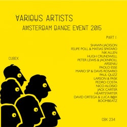 Cubek: Amsterdam Dance Event 2015, Pt. 1