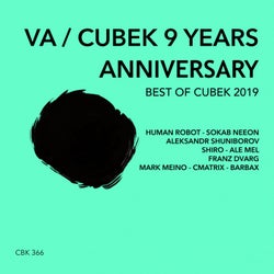 9 Years Anniversary Best of Cubek, 2019
