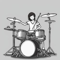Playing The Drums