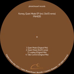 Quiet Mode EP (incl. dot13 remix)