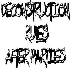 DRAP (Deconstruction Rules After Parties)