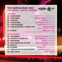 MAP Dance / Vertige Records WMC Sampler 2013