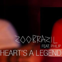 CHASE - "Heart's A Legend" Chart