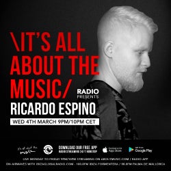 RICARDO ESPINO @ ITS ALL ABOUT THE MUSIC