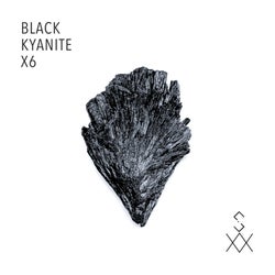 Black Kyanite x6