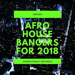 Afro House Bangers for 2018