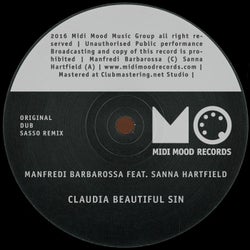 Claudia Beautiful Sin Feat. Sanna Hartfield
