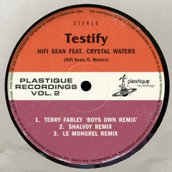 Testify - Plastique Recordings Vol.2