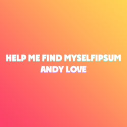 Help Me Find Myself