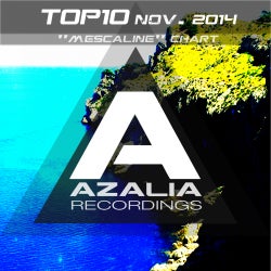 Azalia TOP10 "Mescaline" Nov.2014 Chart