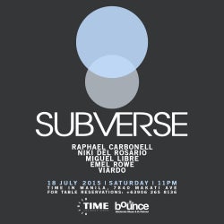 MIGUEL LIBRE'S SUBVERSE 7/18 CHART