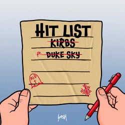 Kirbs' "Hit List" Chart