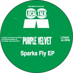 Purple Velvet 'Sparks Fly' July 2013 Chart