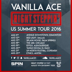 Vanilla ACE 'Steppin with the GEE' Chart Aug