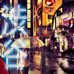 Shibuya Neon Lights