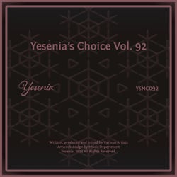 Yesenia's Choice, Vol. 92