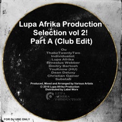 Lupa Afrika Production Selection Vol 2 Part A (Club Edit)