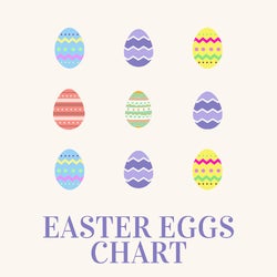 Easter Eggs Chart