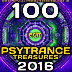 Psy Trance Treasures 2016 – 100 Best of Top Full-on, Progressive & Psychedelic Goa Hits