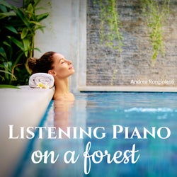 Listening Piano on a Forest