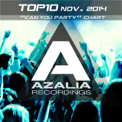Azalia TOP10 "Can You Party" Nov.2014 CHART
