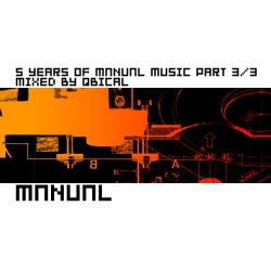 5 Years Of Manual Music Part 3/3 - Mixed